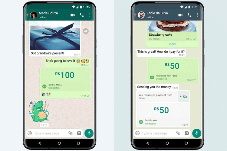 Primeras imágenes de WhatsApp Pay