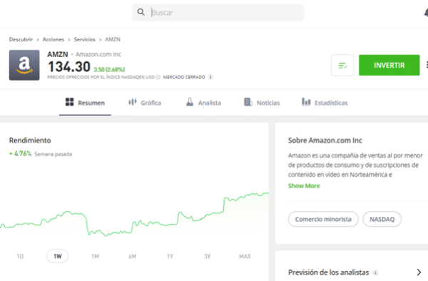 Acceder a cuenta eToro